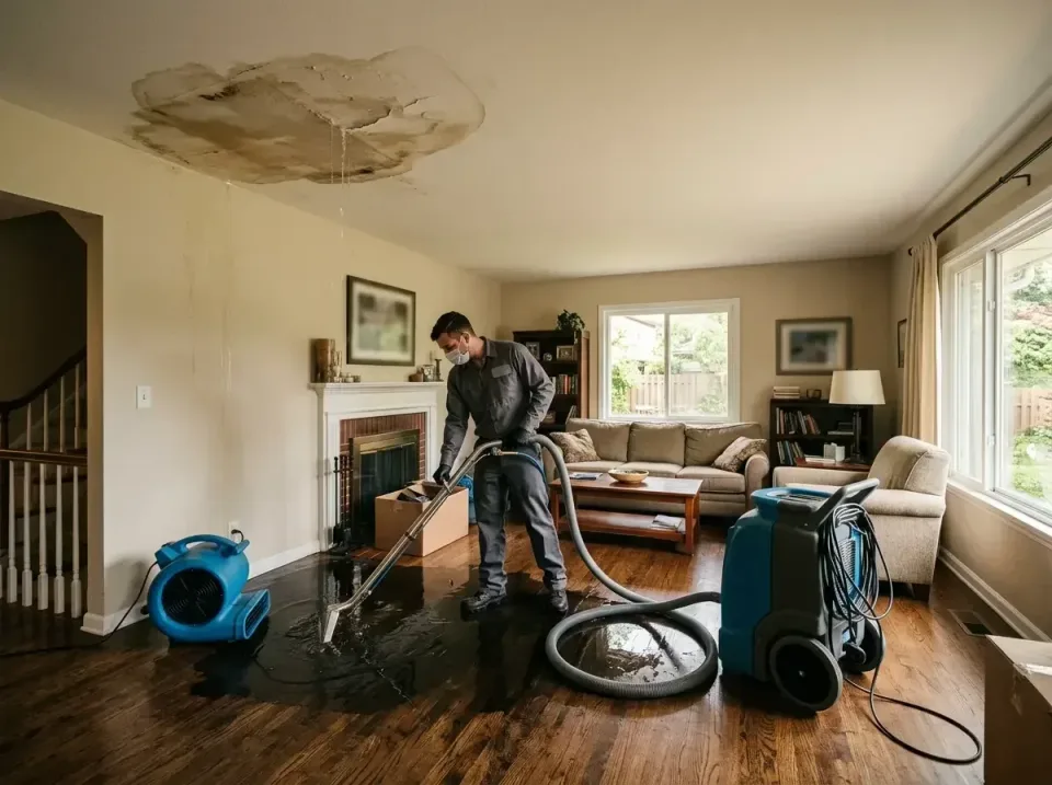 attic-pipe-burst-ceiling-drip-008 — frequently asked questions, Water Damage Restoration & Carpet Care in Italy, TX